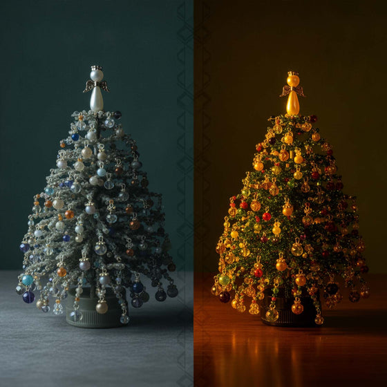 Håndverkssett DIY Perlet Juletrepynt