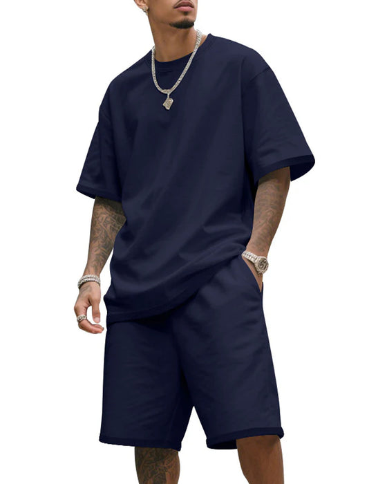 Sett Kort Erme Shorts To Del