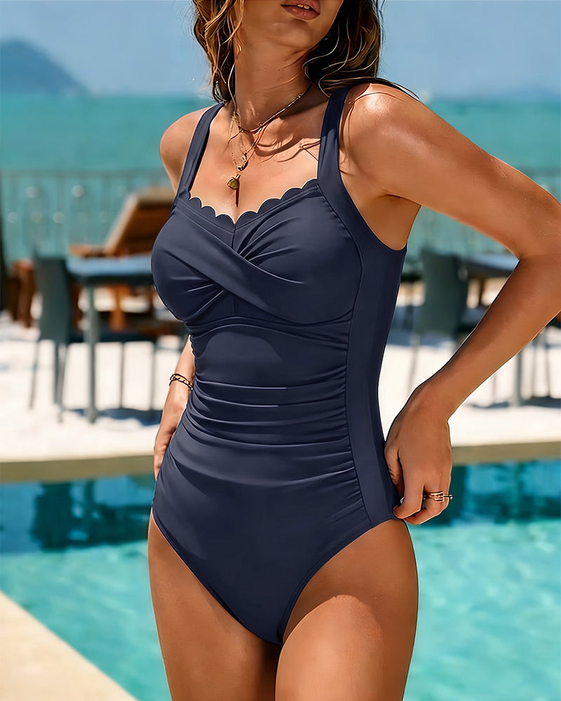 Bikini Kors Midje Slankende Ettstykke