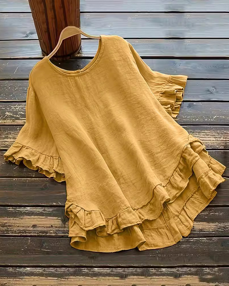 Topp Ensfarget Løs Rysj