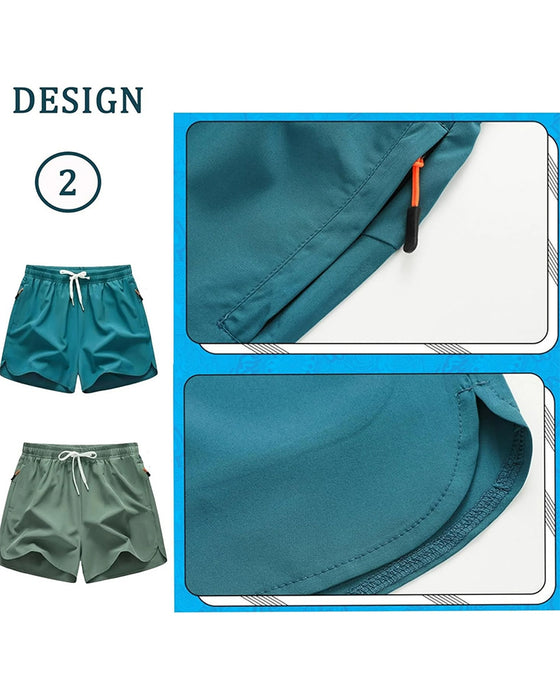 Shorts Glidelåslomme Rasktørkende Delfin