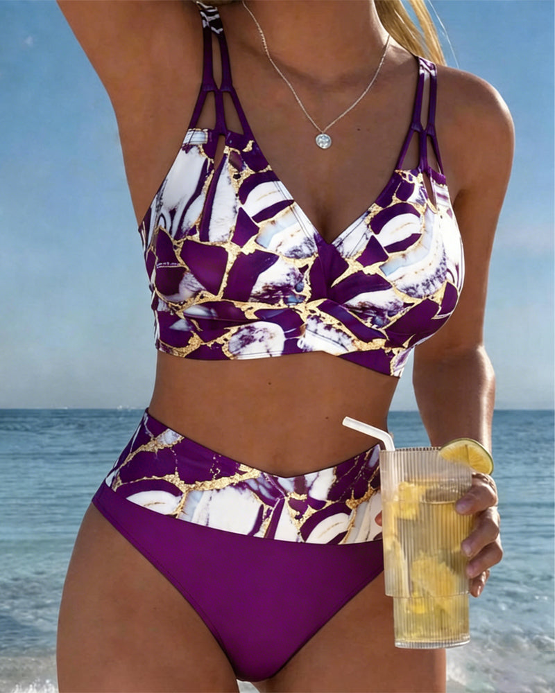Bikini Stropp Utskjæring Designer