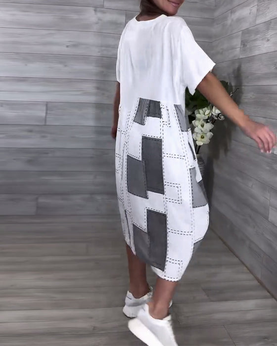 Kjole Gatefashion Rund Hals