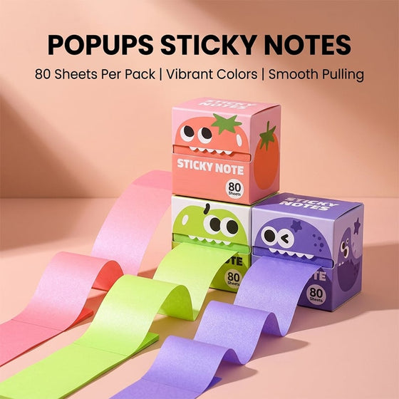 Monster Pop-up Selvklebende lapper