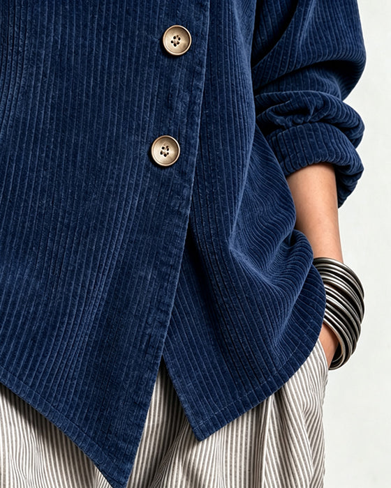Kåpe Turtleneck Knapp Løs