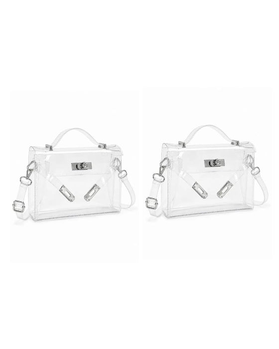 Veske Dame Transparent Gelé