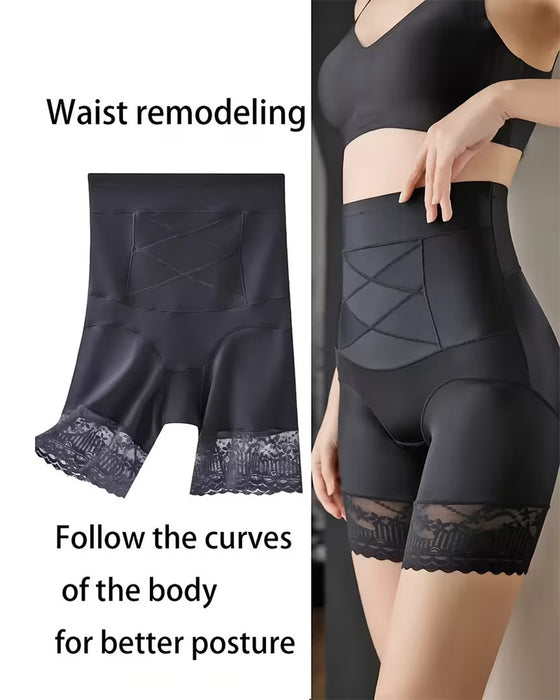 Shapewear Stilig Høy Midje Magekontroll