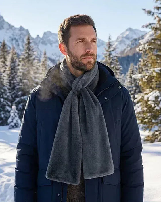 🎁Skjult Lomme Koselig Skjerf Varm Myk Og Sikker Glidelås🧣