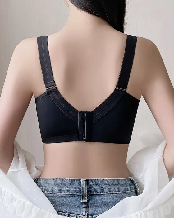 BH Elegant Full Dekning Bøye Kontrast Blonder Push Up