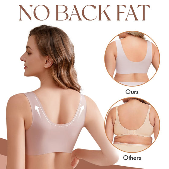 Sømløs Push Up Trådløs Blonde-BH