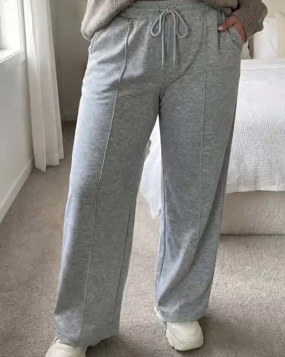 Sweatpants Dragsnor Rett Ben