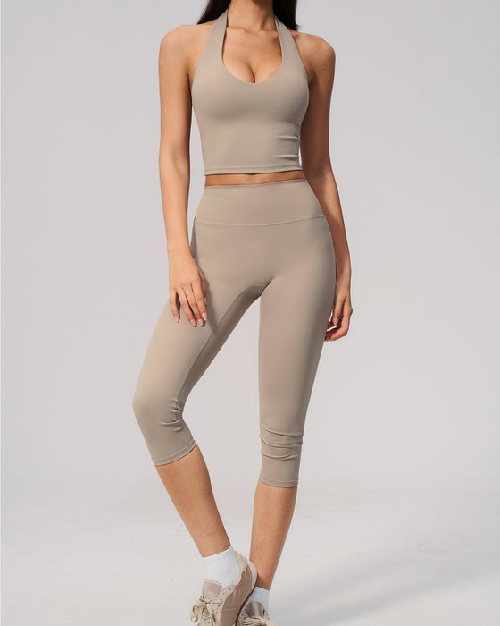Leggings Yoga Høy Midje Medium