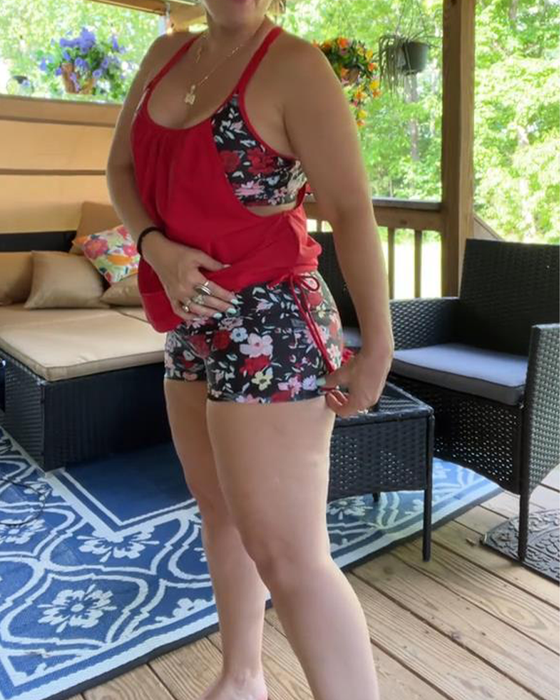 Badedrakt Trykt Hengeselen Boxer