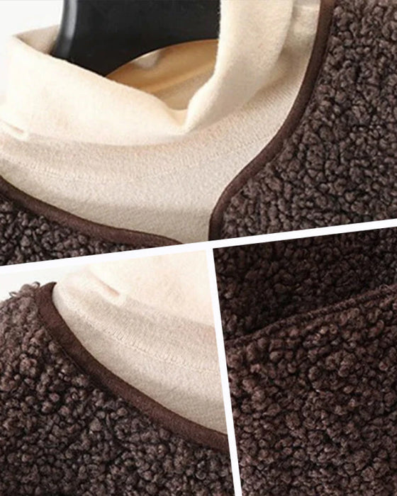 Vest Dame Høst Knappet Ned Kort Varm