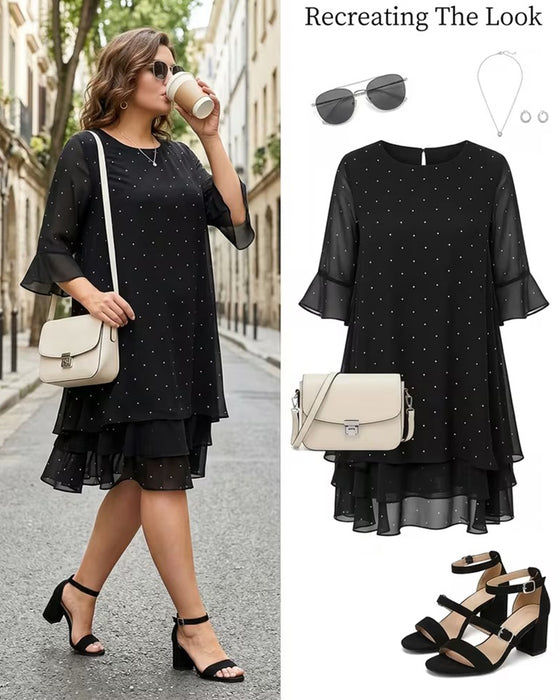 Kjole Prikket Lag