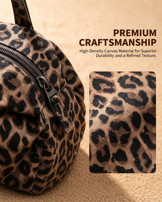 Veske Stor Kapasitet Leopard Trykk Tote