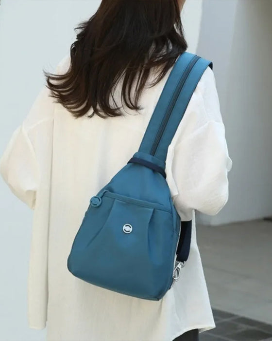 Bag Flere Lommer Konvertibel Ryggsekk & Crossbody