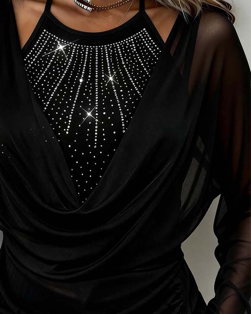 Topp Tynn Glimt Krage