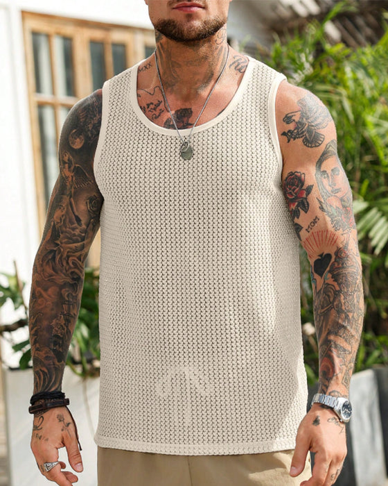 Tank Topp Nett Hul Ut