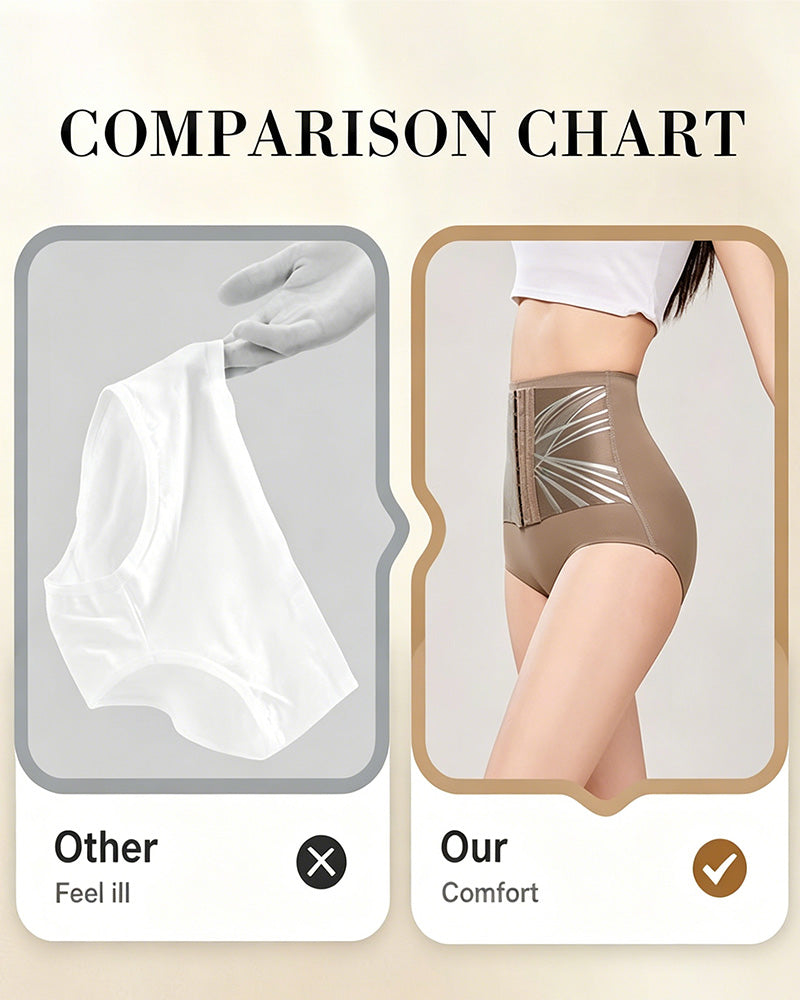 Lingerie Høy Midje Shapewear Rumpløftende