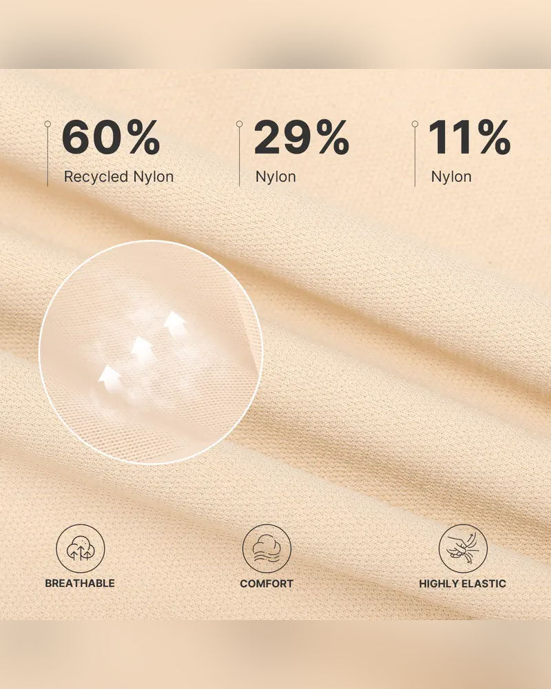 Shapewear For Kvinner Sømløs Høy Midje Magekontroll