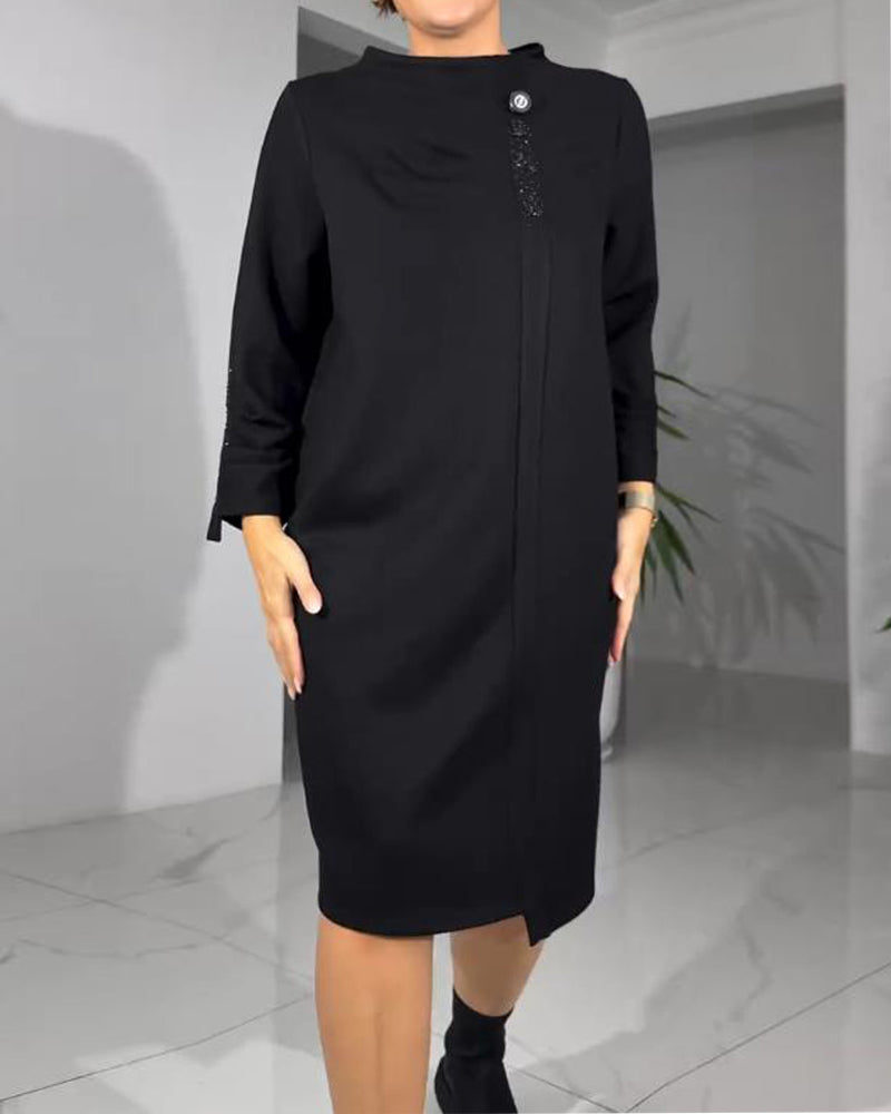 Kjole Med Sofistikerte Stil Og Elegant Stemning