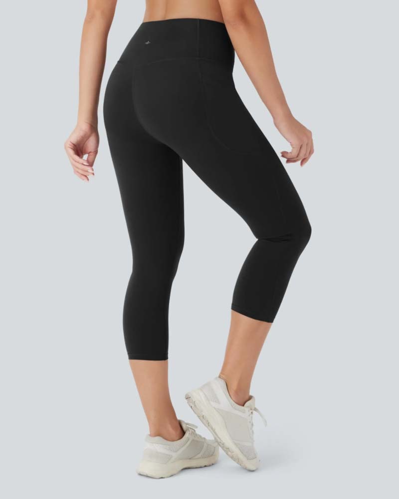 Leggings Høy Midje Sju-Åttendedeler Formende Yoga