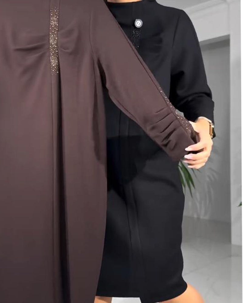 Kjole Med Sofistikerte Stil Og Elegant Stemning