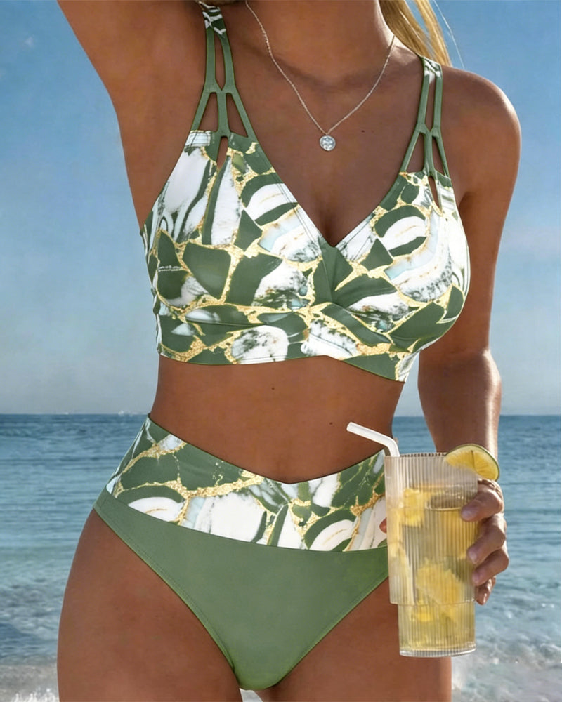 Bikini Stropp Utskjæring Designer