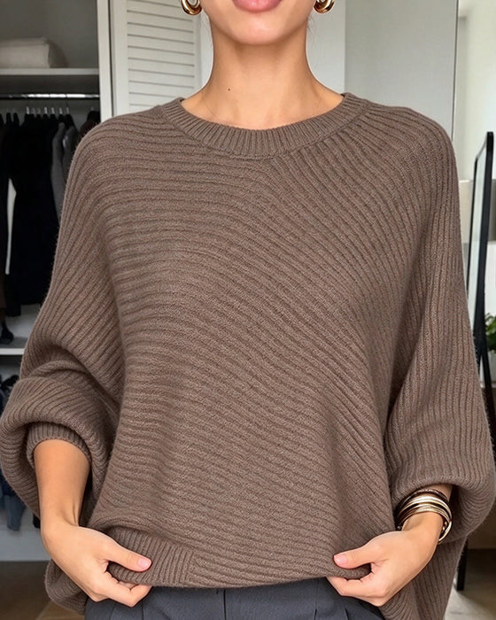 Pullover Stilig Flaggermuserme