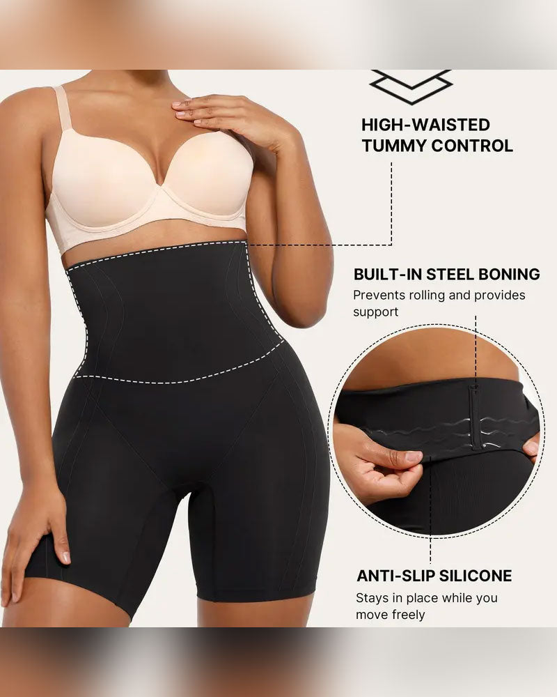 Shapewear For Kvinner Sømløs Høy Midje Magekontroll