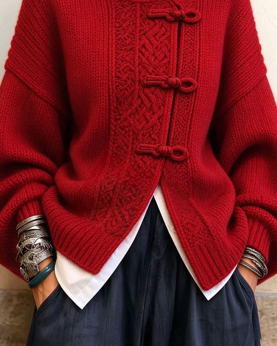 Pullover Vintage Knute Knapp Turtleneck Mote
