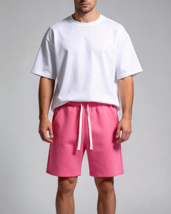 Shorts For Menn – Med Snøring, Hverdagsavslappede For Pendling