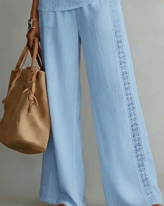 Todelt Sett Hollow Out Halter