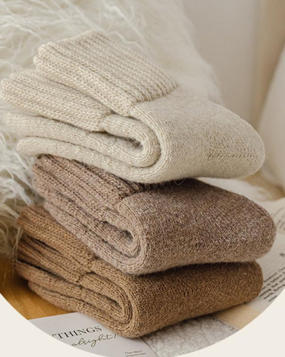 Dame Sokker I Merinoull Til Støvler