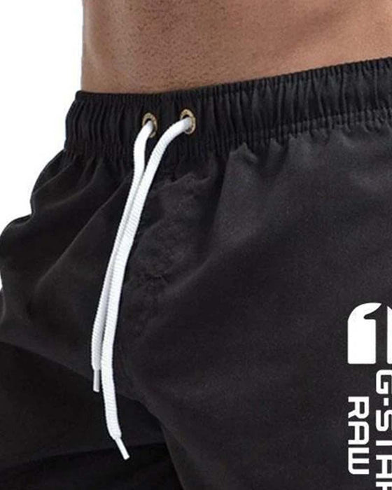 Shorts Elastisk Midje Dragsnor Rasktørkende Sport