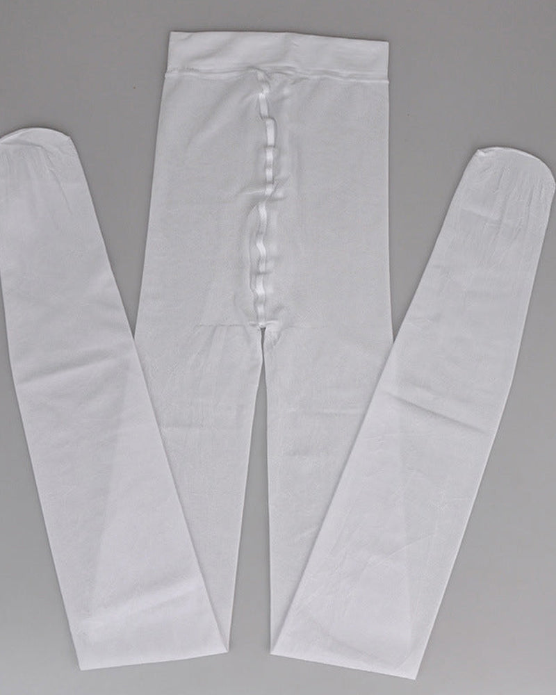 Glinsende Transparent Strømper For Kvinner