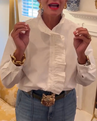 Skjorte Rysjer Lang Erme