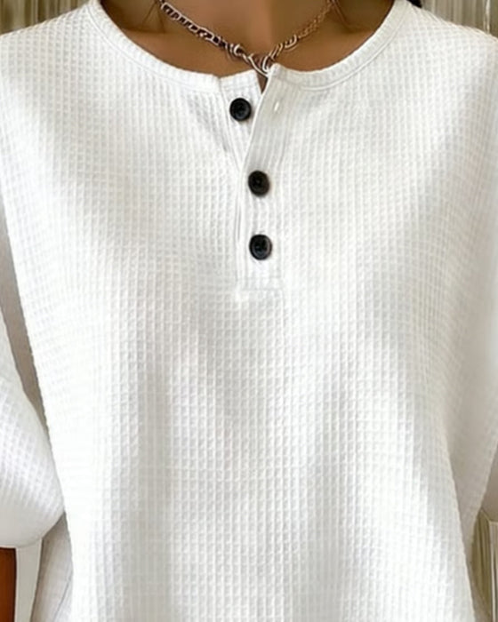 Topp Vaffel Løs Uformell