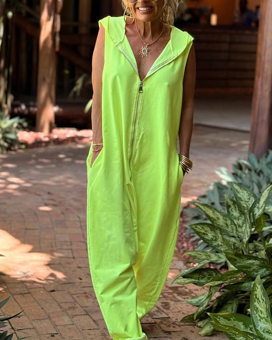 Jumpsuit Casual Løs