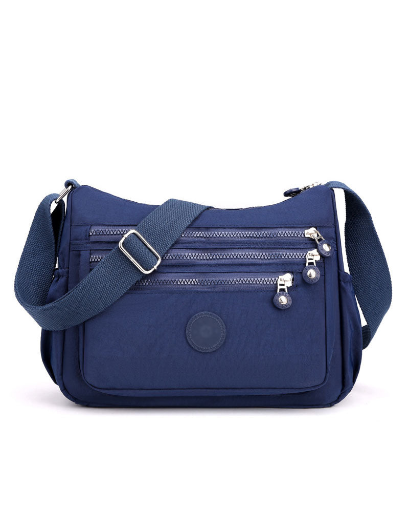 ⌛ Tidsbegrenset Tilbud – Lett Vannavstøtende Crossbody Veske 👜