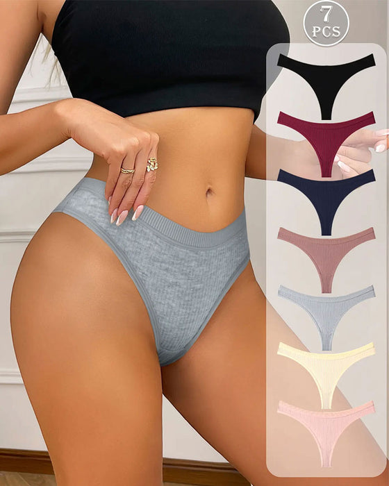 Truse Dames Pustende Vertikal Stripet Tekstur Føles Komfortabel Moteriktig Midje