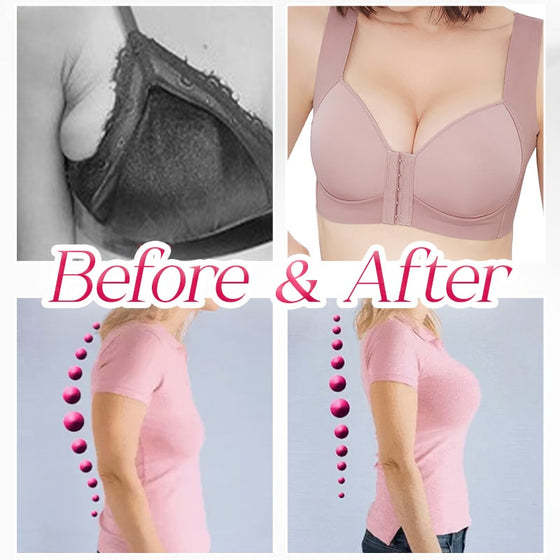 Sømløs frontlukking Trådfri Push Up BH