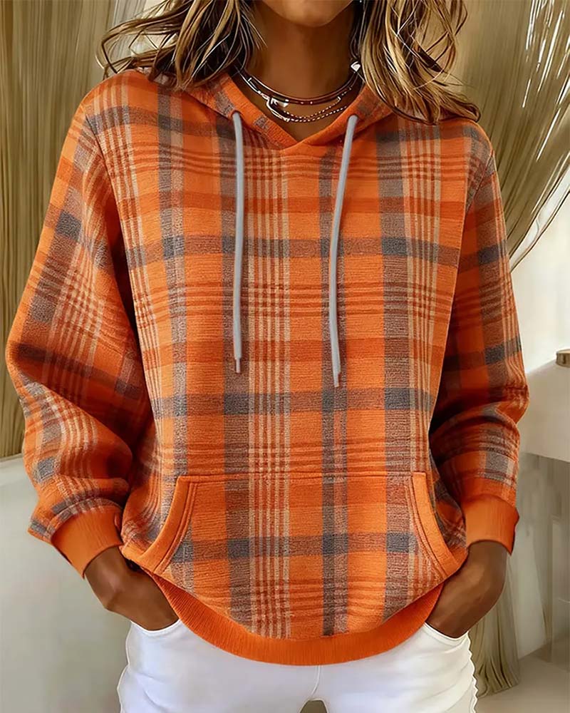 Hoodie Rute Lomme Casual
