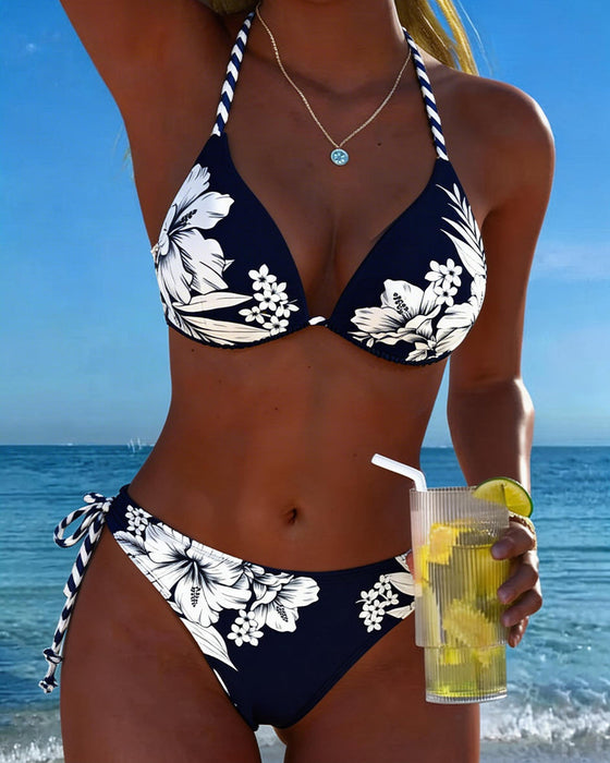 Bikini Enkel Sexy Halter Hals