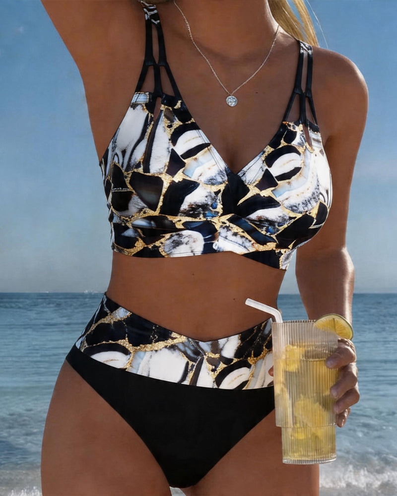 Bikini Stropp Utskjæring Designer