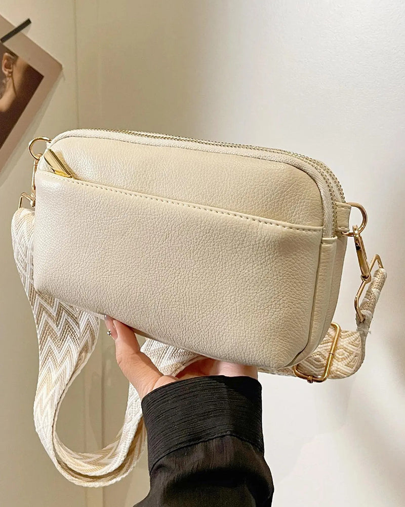 Skulderveske Dame Avslappet Crossbody Telefonveske, Allsidig Utendørsmote