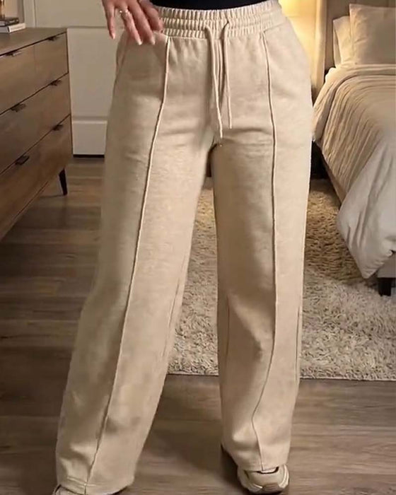 Sweatpants Dragsnor Rett Ben