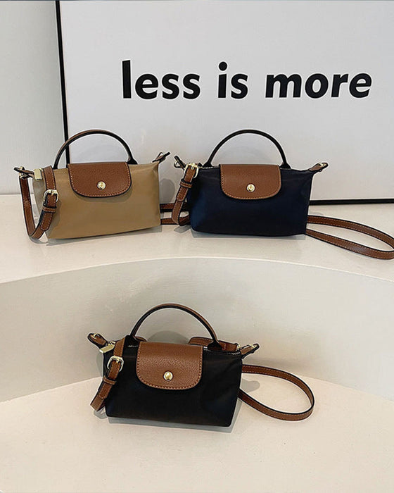 Veske Dame Enkel Flapp Crossbody