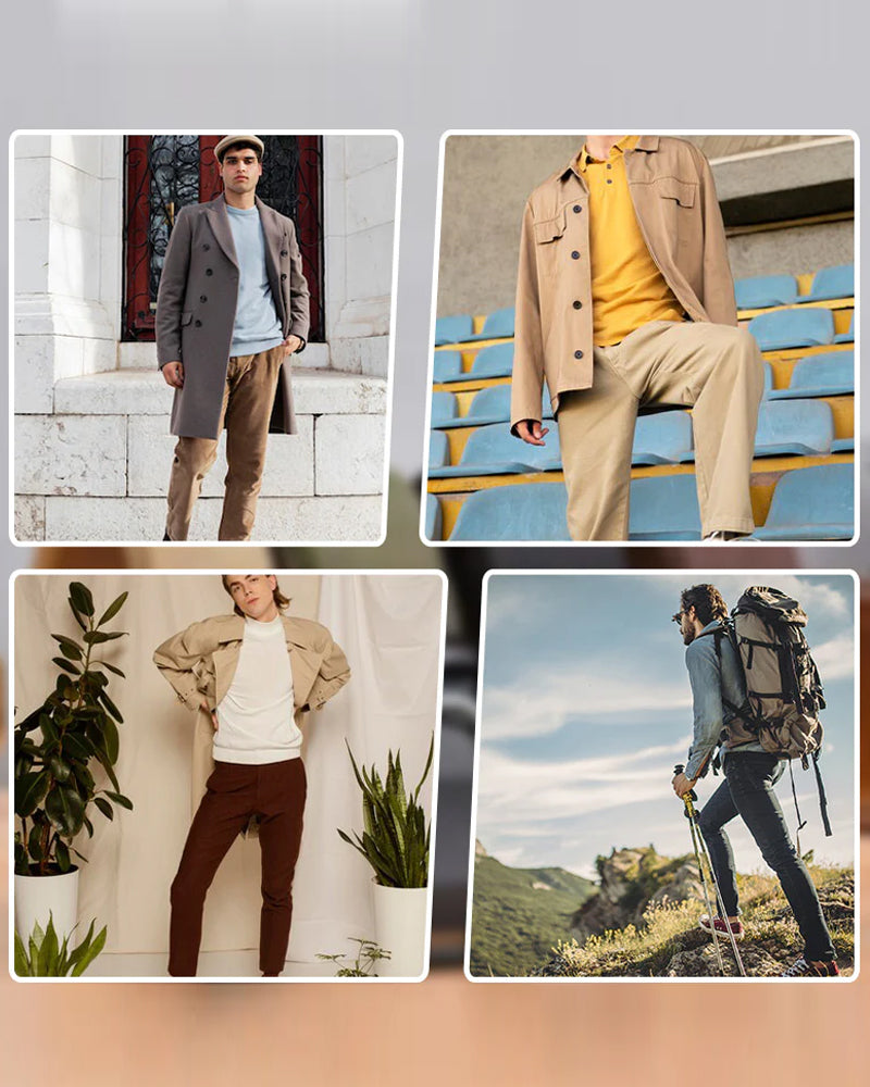 Menns Takstisk Nylonbelte - Slitesterk Spenne & Justerbar Størrelse